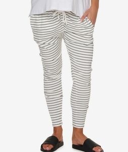 HP Bae. Beating Heart Maternity Lounge Pant In White Stripe Medium Harem Slim
